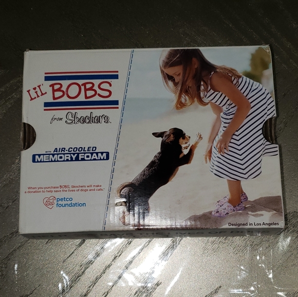 Skechers Lil BOBS Beach Bingo Dog Park Sneaker (Girls') - Picture 11 of 11